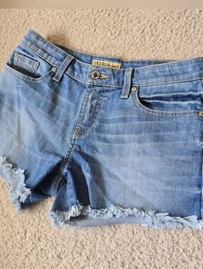 Guess Denim Shorts Womens Size 27 Cotton